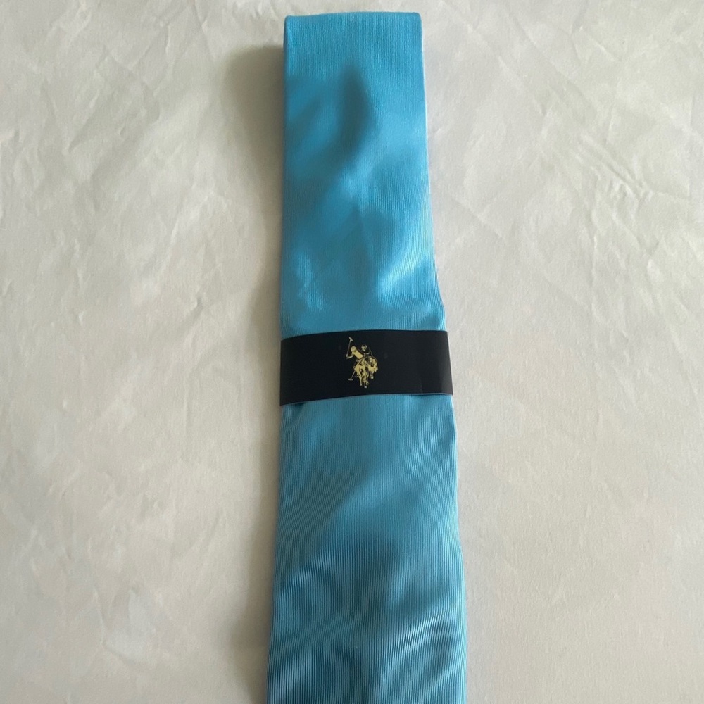 US Polo Assn Light Blue Tie